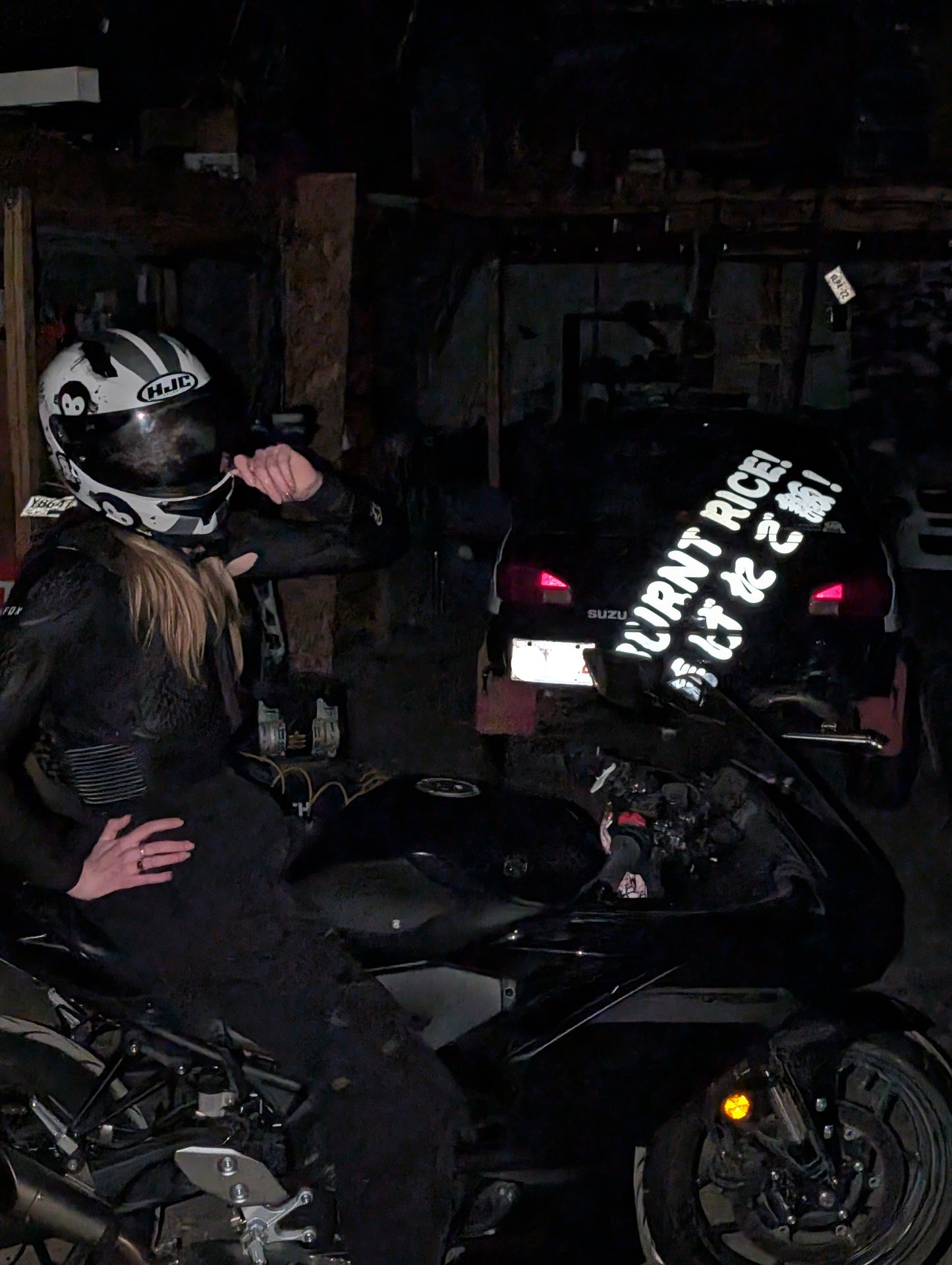 GIANT 42" Reflective Ofudo [BURNT RICE!] Decal