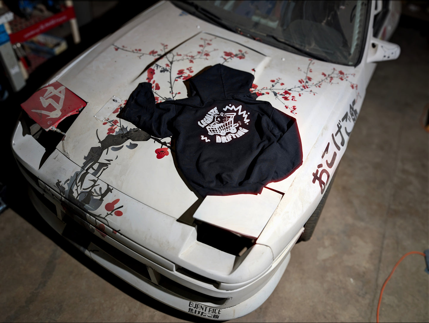 "LEGALIZE DRIFTING" High Contrast Pullover