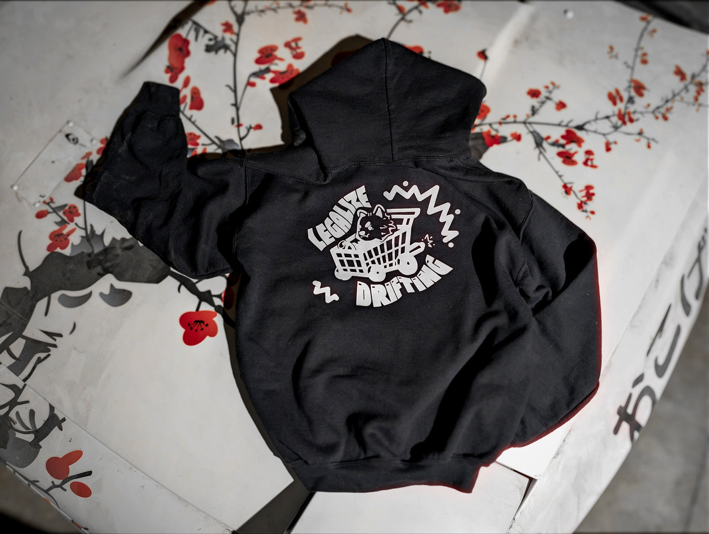 "LEGALIZE DRIFTING" High Contrast Pullover