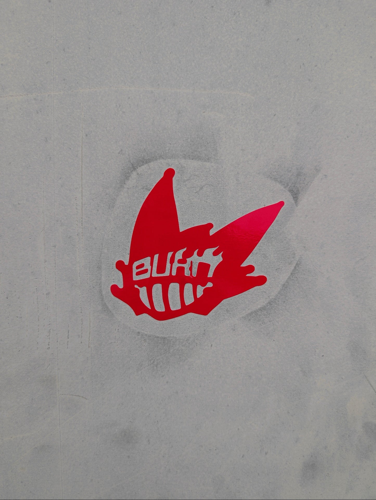 4" Smile Logo // cut slap decal